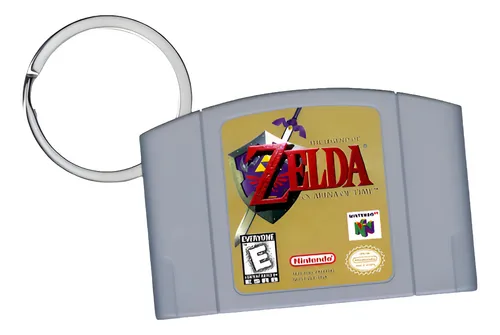 comprar Llaveros Retro Tipo Cartucho Nintendo 64 Personalizados