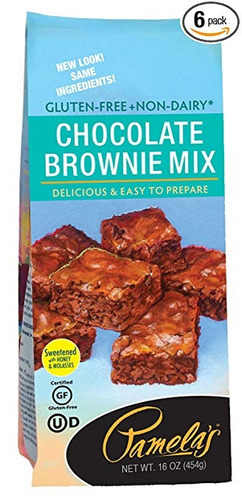Los Productos De Chocolate Sin Gluten De Pamela Brownie Mix,