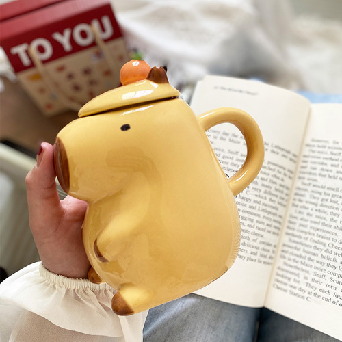 2 Canecas De Capivara, Caneca De Café De Cerâmica Capivara.