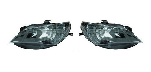 Par Juego Faros Seat Ibiza 2013 -2014 Doble As F/negro Xry