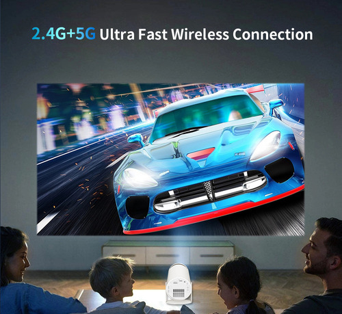 Proyector Portátil X10 Plus Con Joystick Y Tarjeta De Juego