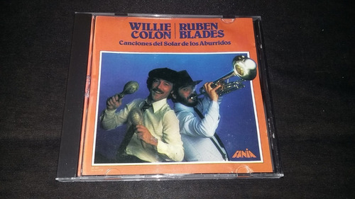 Willie Colon Ruben Blades Canciones Del Solar Cd Salsa