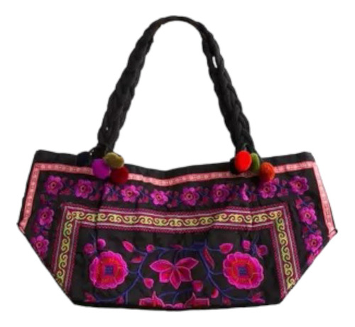 Cartera Bordada Thai 002 - Demialma