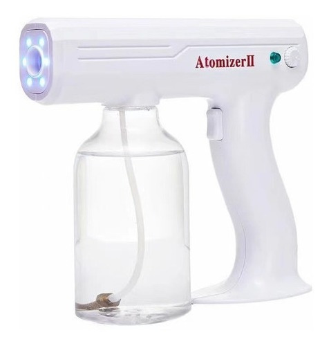 Inalambrica Pistola Sanitizante Nano Blu Spray 800ml