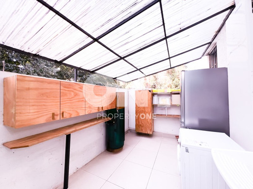 Depto En Venta Las Condes En Condominio /primer Piso Jardin