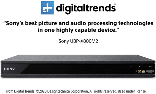 Imagen 2 de 9 de Reproductor Blu-ray Ultra Hd 4k Sony Ubp X800m2