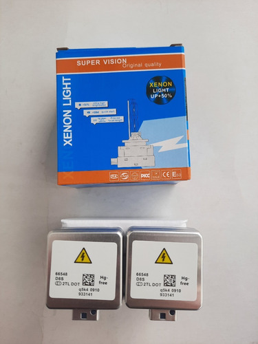 Ampolletas Xenon D8s 6000k