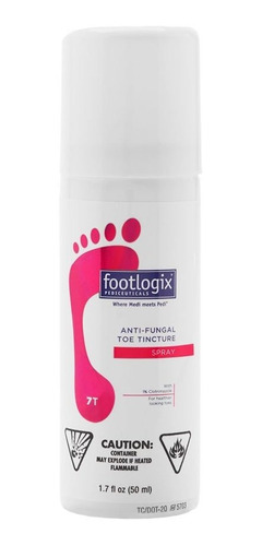 Footlogix Antifúngicos Para La Tintura Del Dedo Del Pie, 1.7