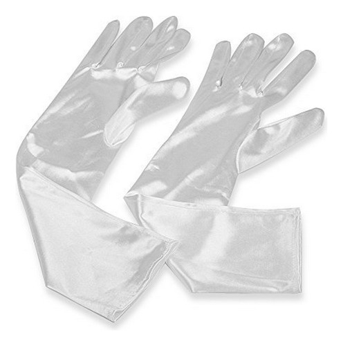 Guantes De Satén Opera 22  Mujer