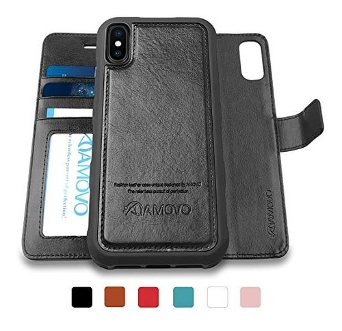 Amovo Funda Para iPhone XS Max [2 En 1] Funda iPhone XS Max 