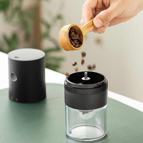 Moedor De Café Elétrico Profissional, Com Carregador Usb
