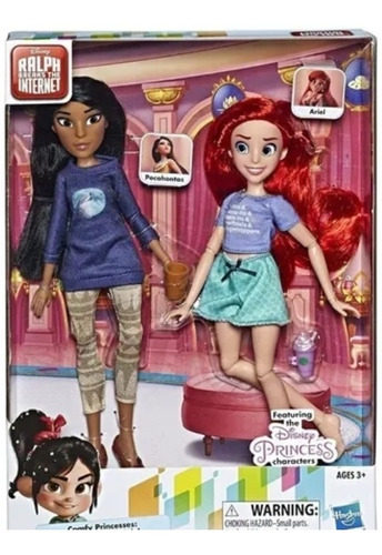 Disney Set Princesas Pocahontas Y Ariel Ralph