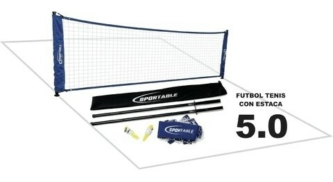Imagen 1 de 4 de Cancha Futbol Tenis Lite + Demarcacion 12x5m Sportable