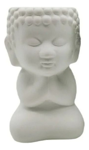 Maceteros De Buda %100 Ceramica Resistente 3 Pzs Negro 2579