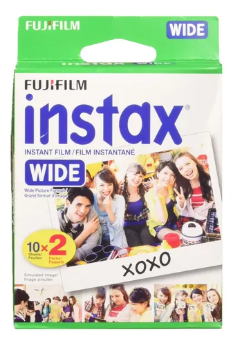 Películas Fuji Instax A Color Para Cámaras 200/210 2 Paquete