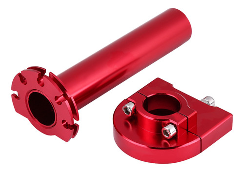 Manillar Rojo 12# #2 Red Throttle Twist Grips 7/8 22 Mm