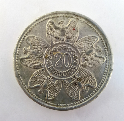 Antigua Y Rara Moneda De 20 Morocotas De Los Aleros, Oferta! (Usado)