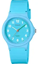 Comprar Reloj estándar Casio Timeless Collection LQ-24B-2BDF, correa azul cielo, bisel azul cielo, fondo azul cielo