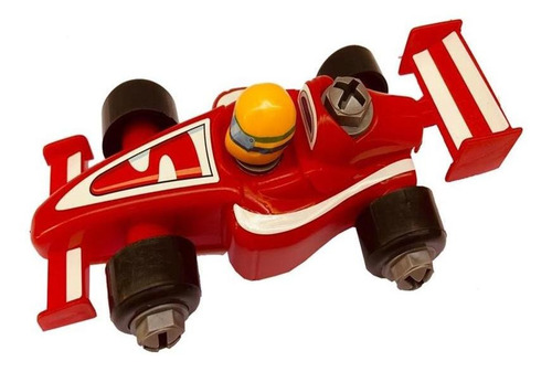 Carrinho Pit Stop F1 Monte E Desmonte Seninha 14 Peças