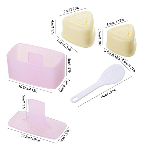 Molde De Bola Para Fazer Onigiri Triangular .
