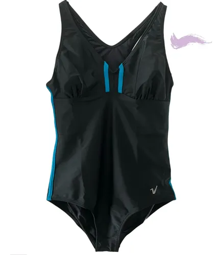 MALLA ENTERIZA LYCRA DEPORTIVA DE MUJER PARA NATACIÓN Y AQUAGYM ROSE® - 6003