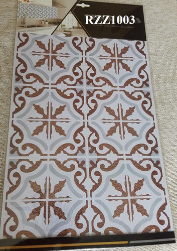 Imagen 7 de 7 de Azulejos Adhesivos Mosaico Vinilicas C/u 15x15cm Set 6pc