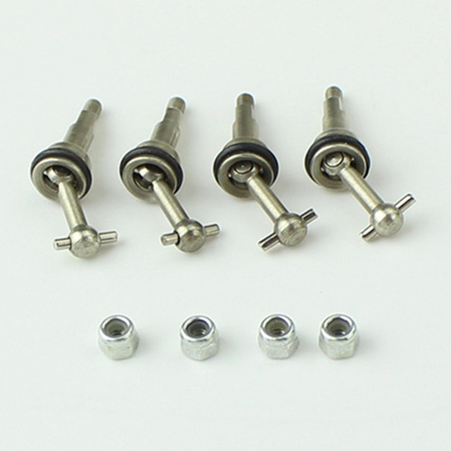 2 X 4 Piezas De Eje De Transmisión De Metal Para Wltoys