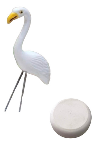 Formas De Artesanato Abs 1,5mm Garça 53cm