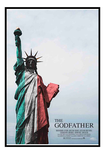 Cuadro Poster Premium 33x48cm Estua Libertad Godfather