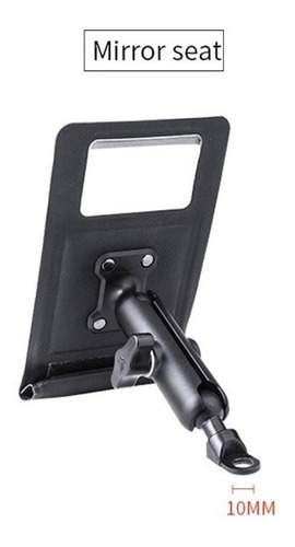 Imagen 6 de 10 de Soporte Portacelular Impermeable Motocicleta Base Celular