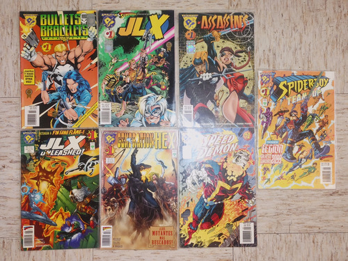 Marvel & Dc Cómics Amalgam Set De 7 Comics