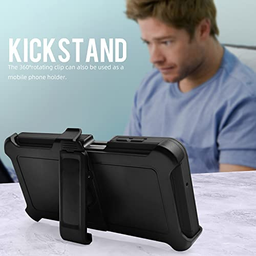 Funda Clip Cinturon Para Galaxy A25 6.5puLG Uso Rudo