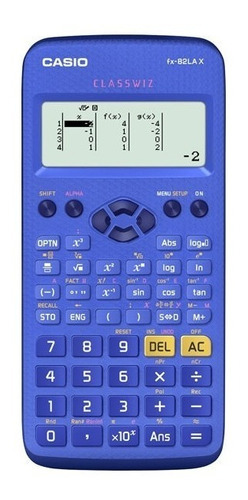 Calculadora Cientifica Azul Casio Fx-82lax Classwiz Blue