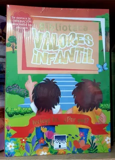 Libro Biblioteca De Los Valores Infantil