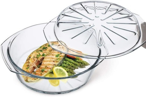 Simax Casserole Dish For Oven: Glass Baking Dish With Lid