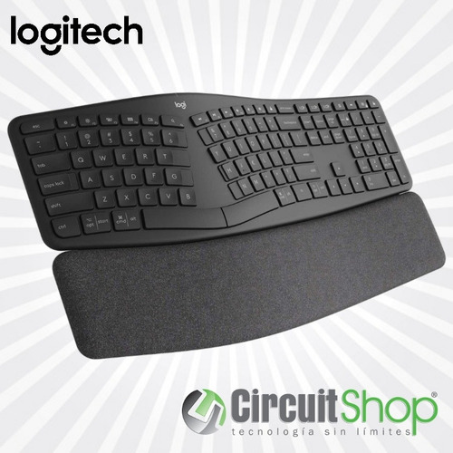Teclado En Inglés Ergonómico Bluetooth Logitech Ergo K860