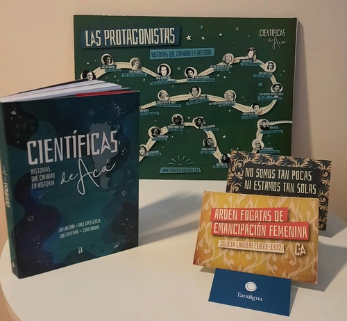 Imagen 2 de 3 de Científicas De Acá + Crónicas Del Cielo Y La Tierra