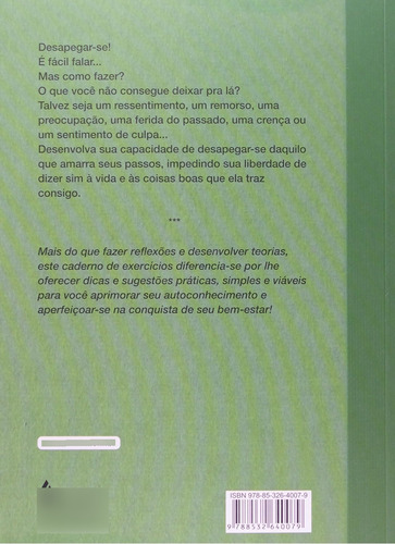 Caderno De Exercícios Para Saber Desapegar-se - Capa Comum - Editora Vozes