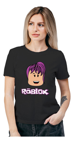 Polera Mujer Roblox Av3 Gamer Algodón Orgánico Wiwi