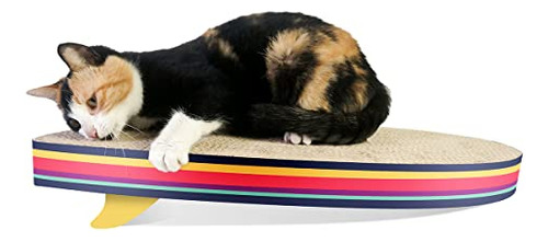 Funtay Tabla De Rascar Para Gatos Con Forma De Tabla De Surf