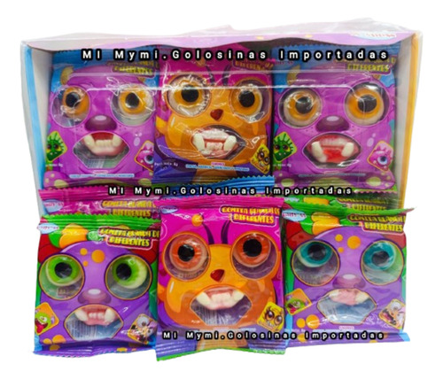 Gomitas Ojos Ojitos+ Dientes X 30u Golosinas Importadas