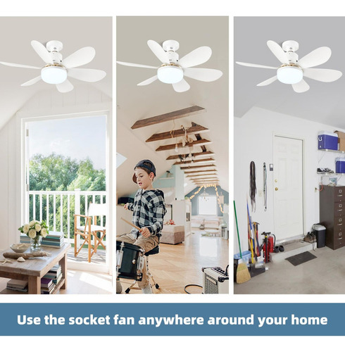 Id- Ventiladores De Techo Modernos Con Control Remoto Con
