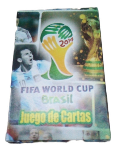 Juego De Cartas Brasil 2014 Nuevas Sin Uso