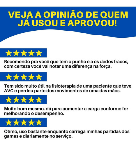 Imagem 8 de 9 de Hand Grip Mola Com Ajuste 10kg A 40kg Fisioterapia Mãos