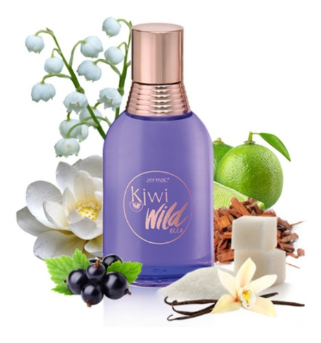 Imagen 2 de 9 de Fragancia Kiwi Wild Dama, Incluye Mini Fragancia De Regalo