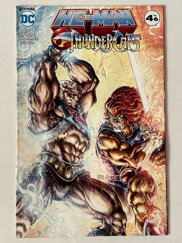 Set 6 Comics Thundercats Vs He-man Y Los Amos Del Universo (Usado)