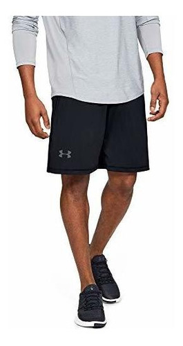 Pantalones Cortos Under Armour Para Hombre 10  , Negro / Gra