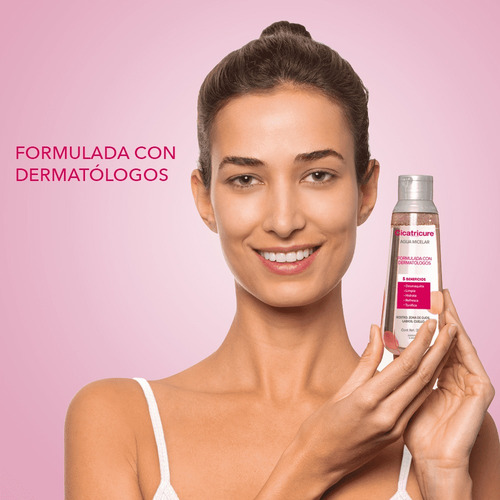 Imagen 8 de 10 de Cicatricure Maquillaje Gold Medio+ Agua Micelar Regular