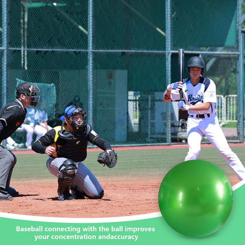 Pelota De Conexión Ofuscada Para Béisbol Práctica De Bateo D