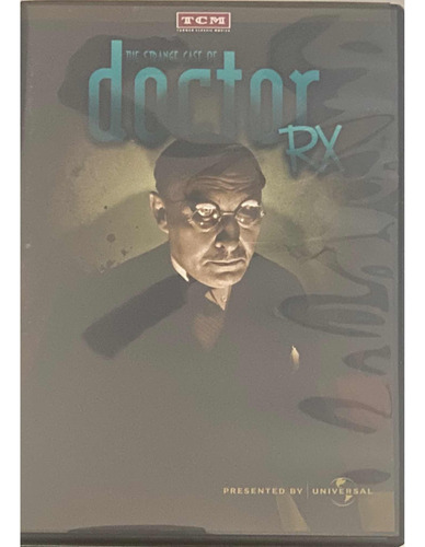 The Strange Case Of Doctor Rx. Pelicula. Dvd. Usado.